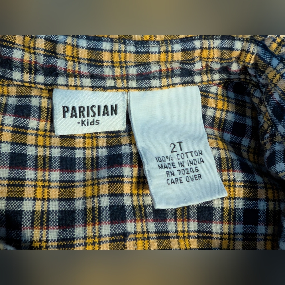 Parisian Kids 100% Cotton 2T Flannel